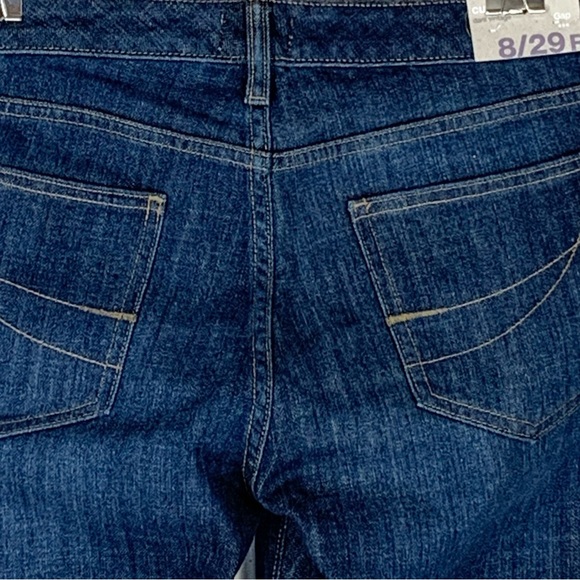 GAP~NWT~Women’s Curvy Flare‎ Dark Vintage Mid Rise Jeans~Sz 8/29R - Picture 9 of 14